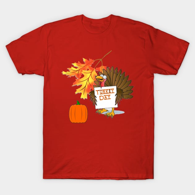 Turkey Day T-Shirt by DanielT_Designs